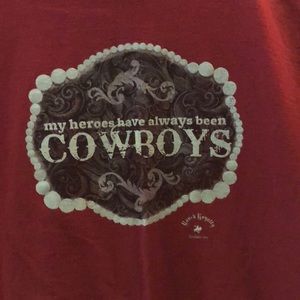 My heros have always been cowboys tee